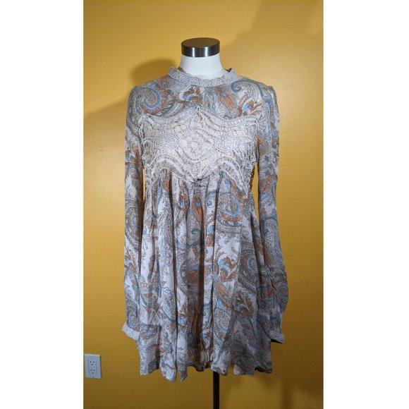 Free People Tops - Free People Laced Top Tunic, Size M